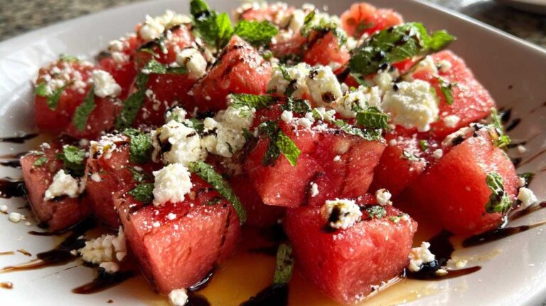 Fresh Watermelon Salad