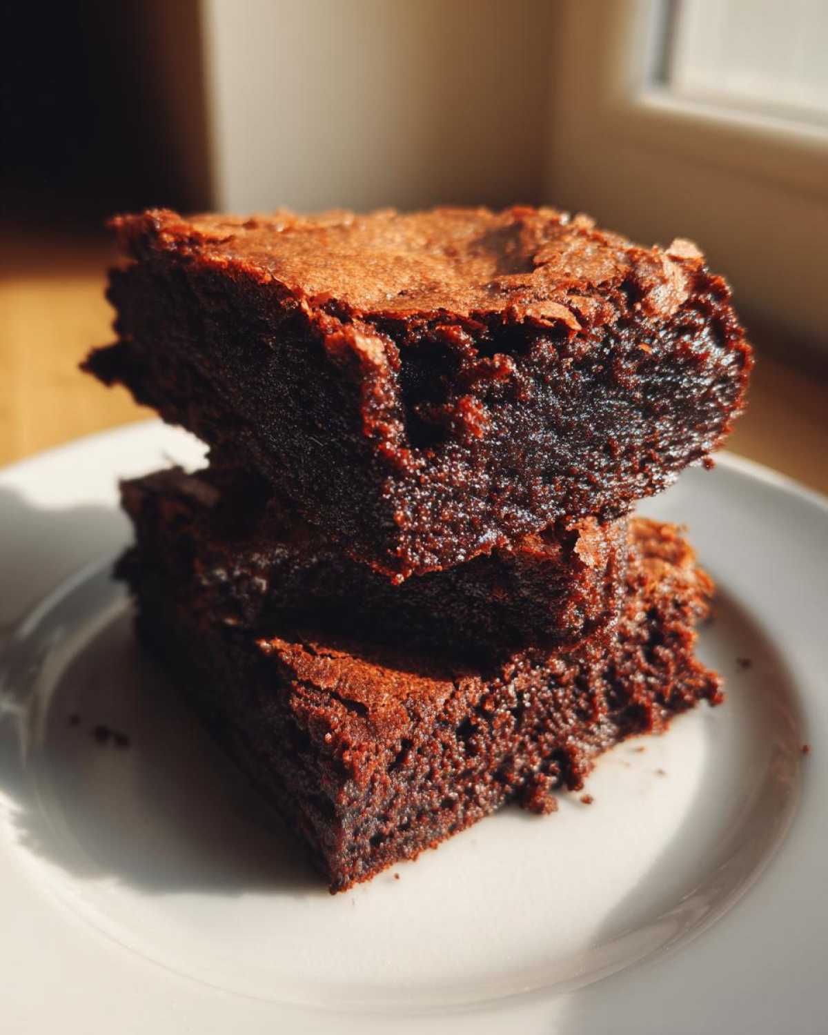 Fudgy Homemade Brownies - detail 1
