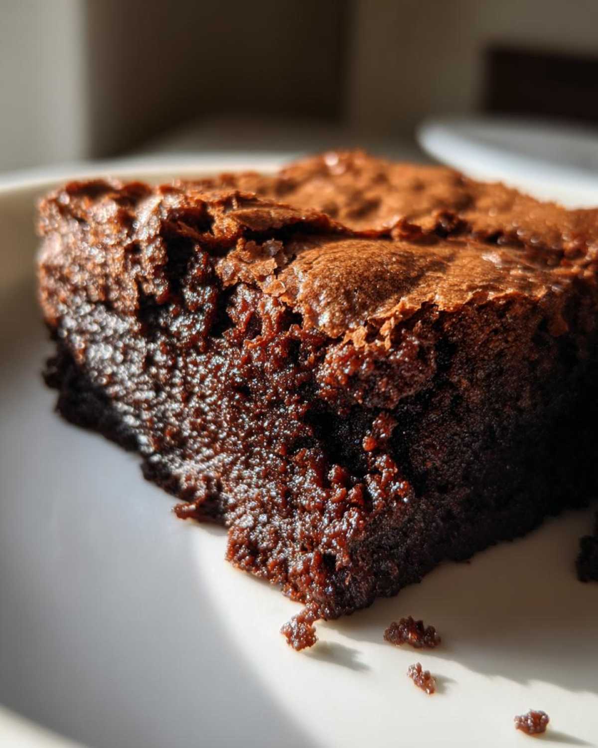 Fudgy Homemade Brownies - detail 3