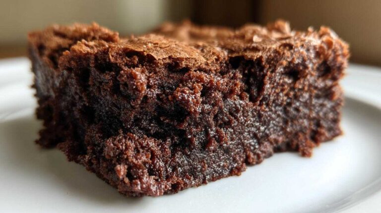 Fudgy Homemade Brownies