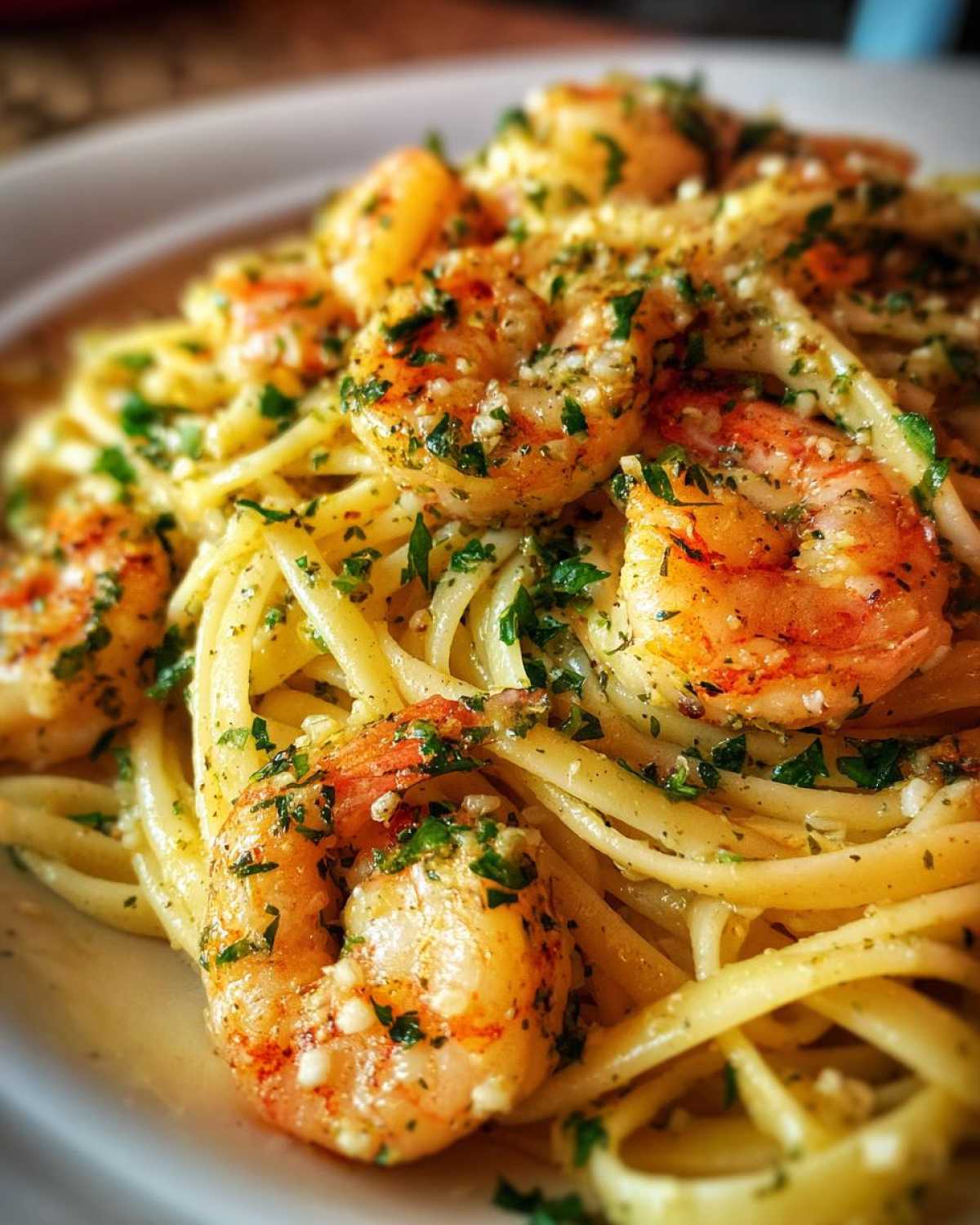 Garlic Butter Shrimp Pasta - detail 4
