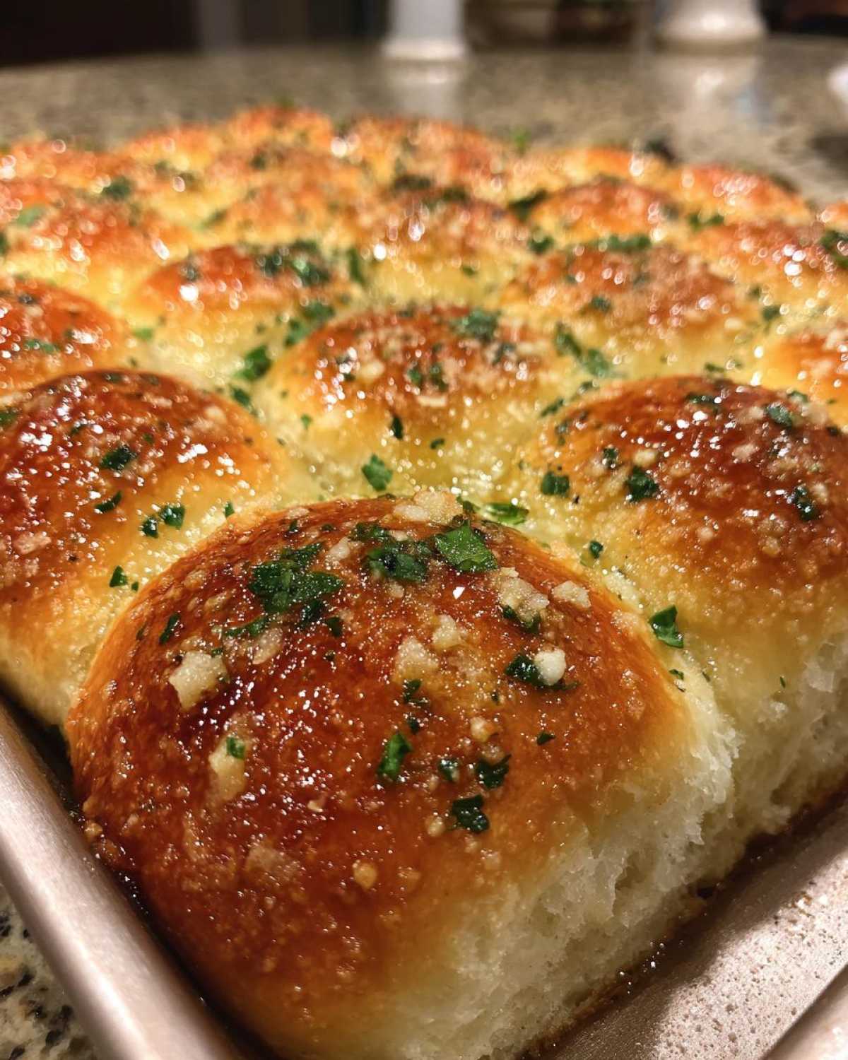 Garlic Parmesan Dinner Rolls - detail 3