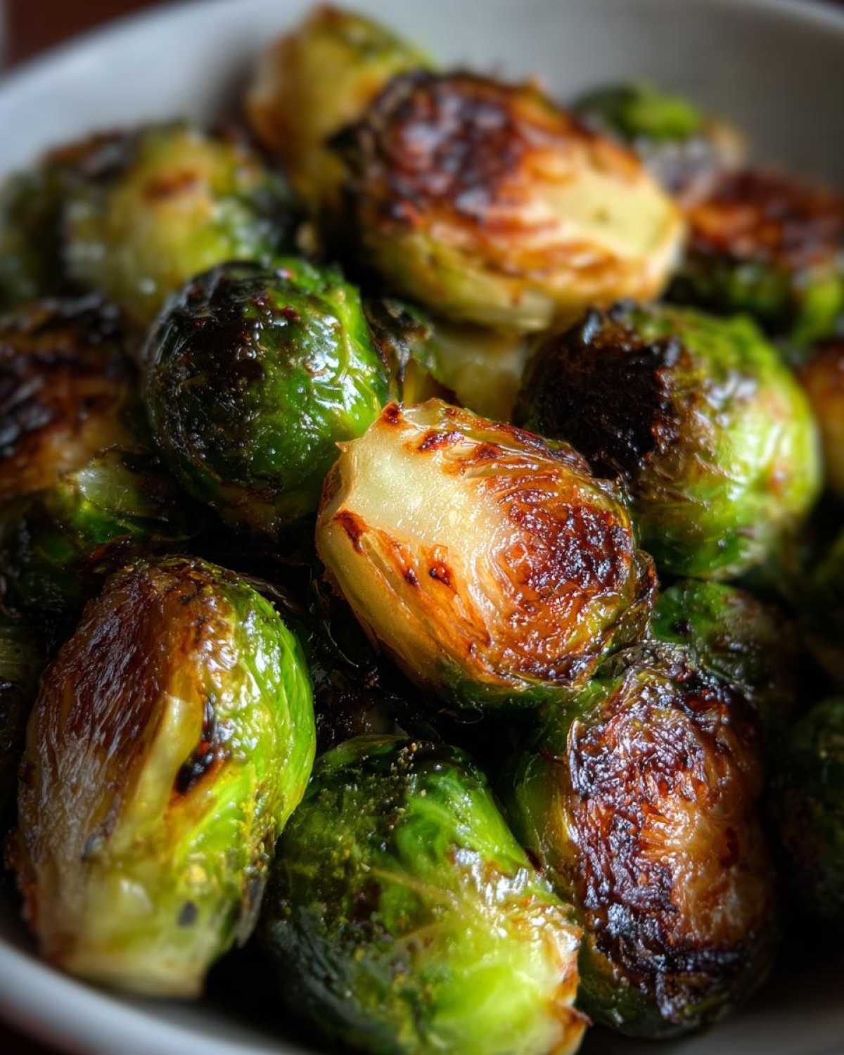 Garlic Roasted Brussels Sprouts - detail 2