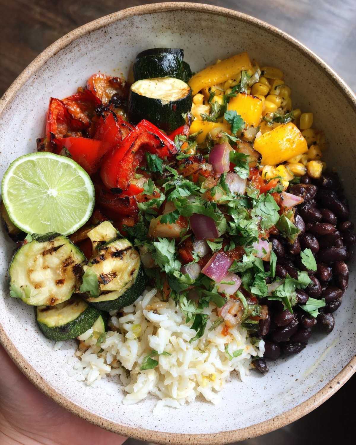 Grilled Veggie Burrito Bowl (Meatless & Satisfying) - detail 4