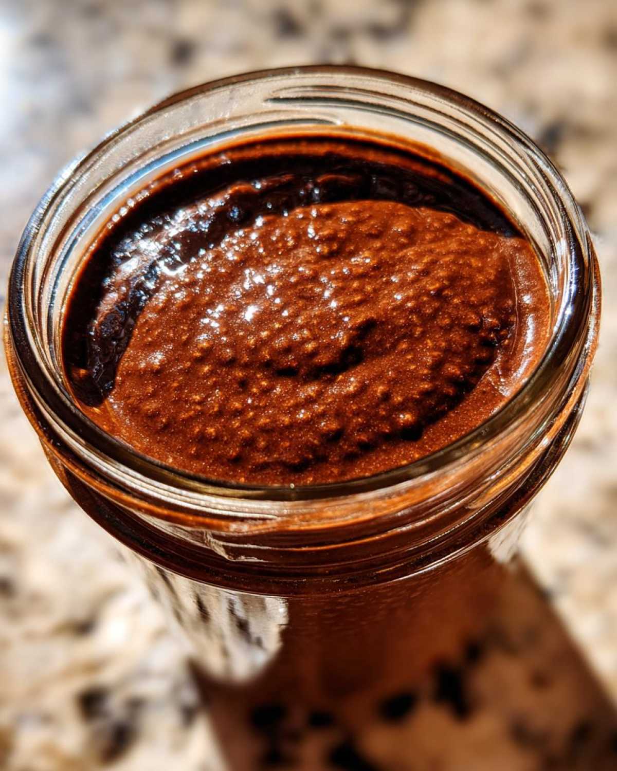 High-Protein Chocolate Chia Pudding (Healthy Dessert) - detail 2