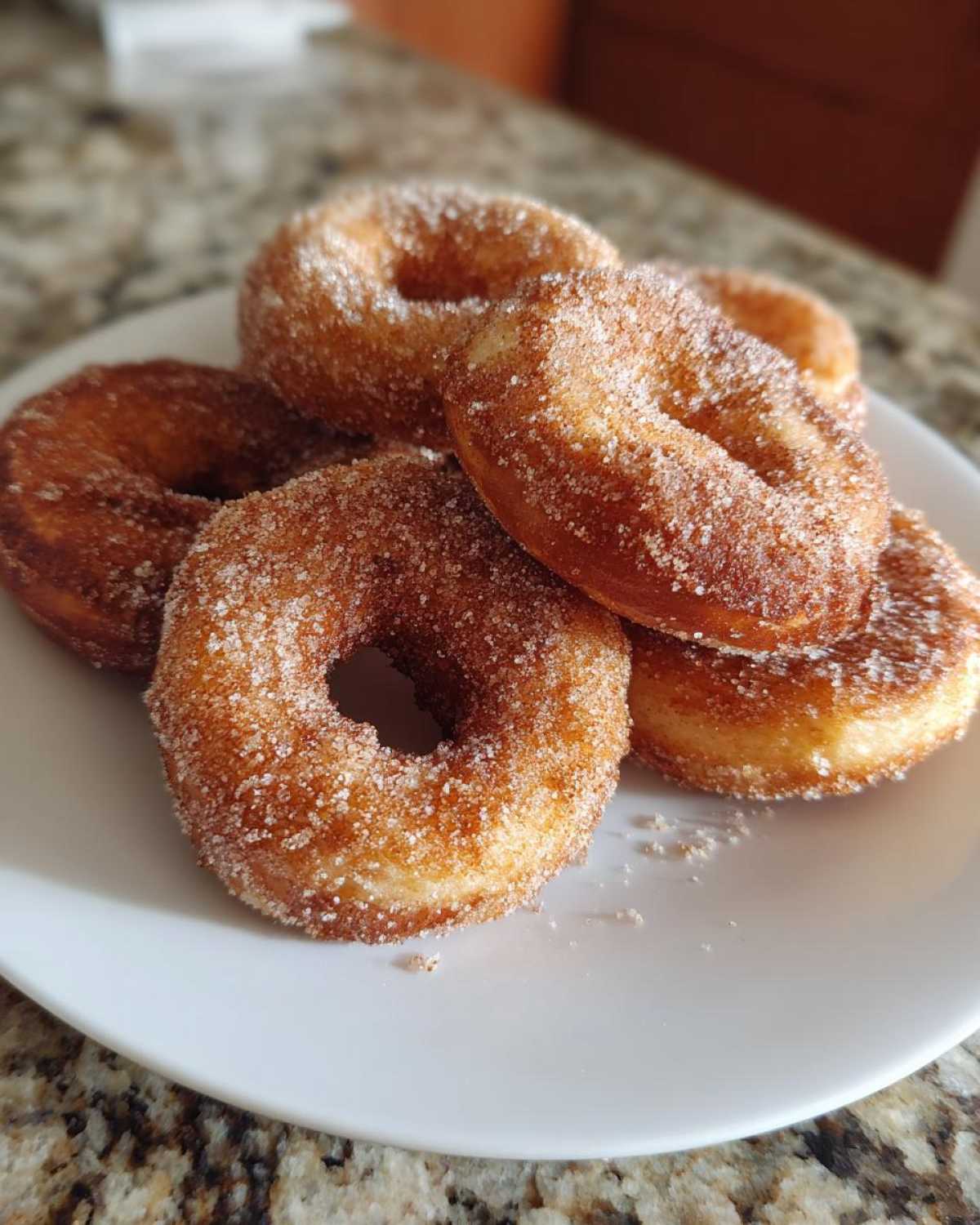 Homemade Cinnamon Sugar Donuts - detail 3
