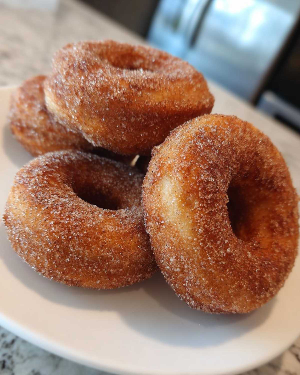 Homemade Cinnamon Sugar Donuts - detail 4