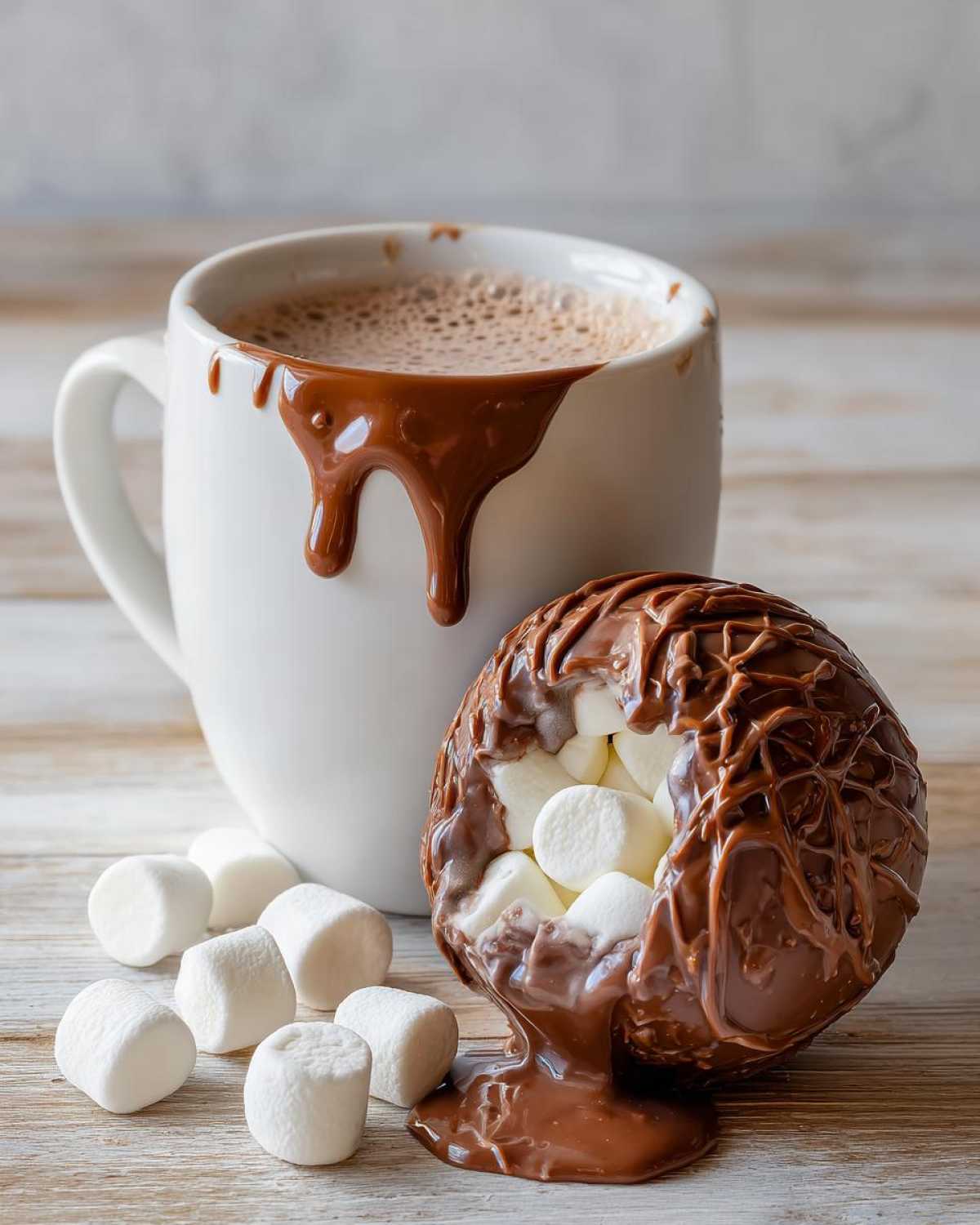 Hot Chocolate Bombs (Marshmallow Surprise Inside) - detail 3