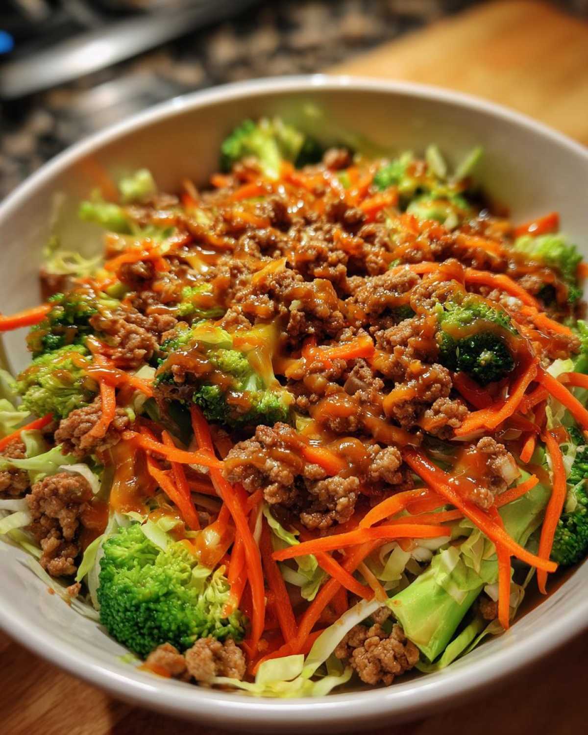 Inside-Out Egg Roll Bowl - detail 1