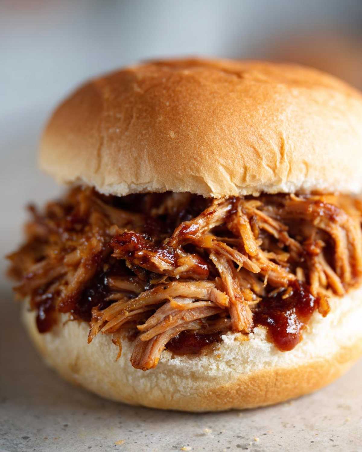 Juicy BBQ Pulled Pork Sandwiches - detail 1