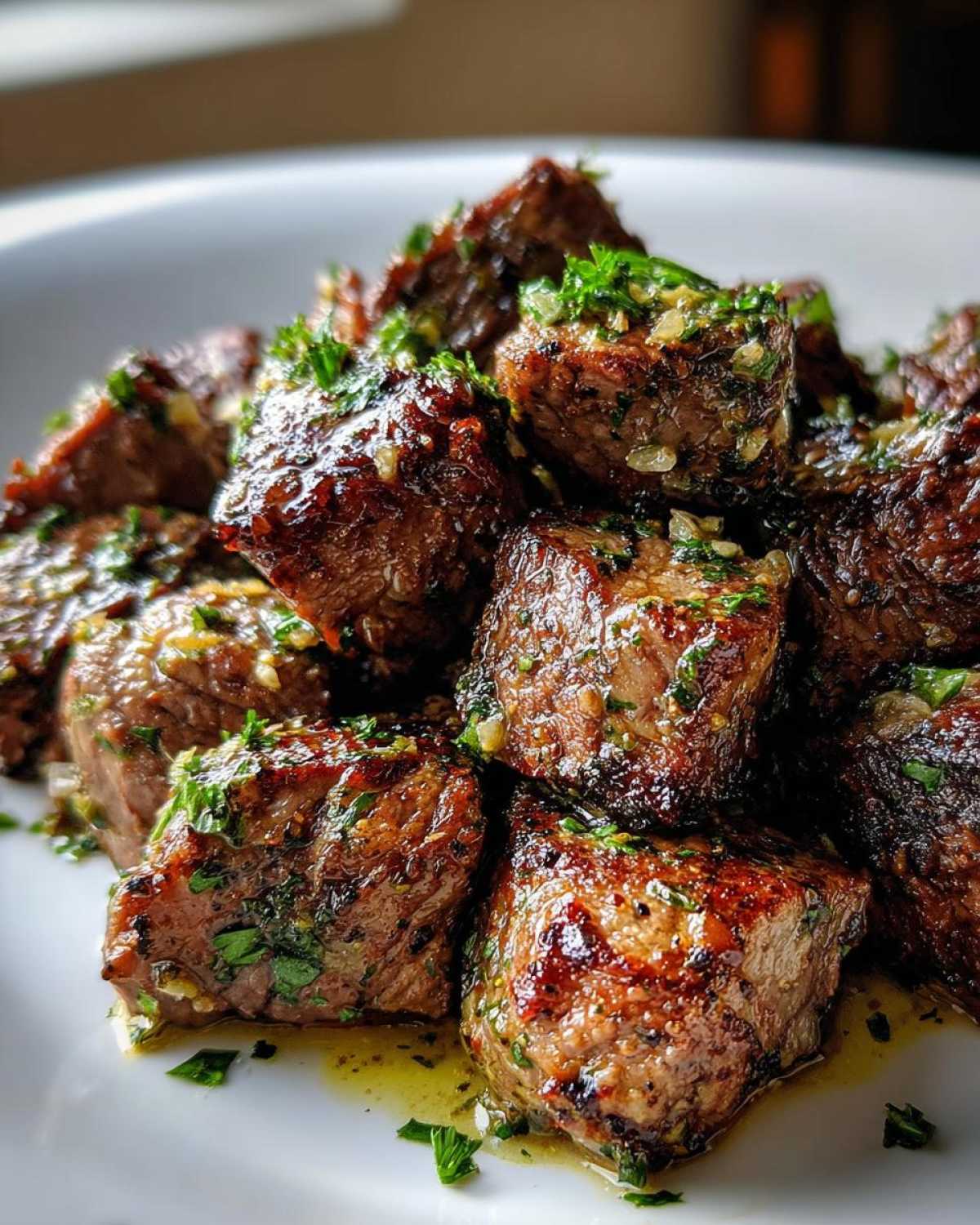 Juicy Garlic Butter Steak Bites - detail 1