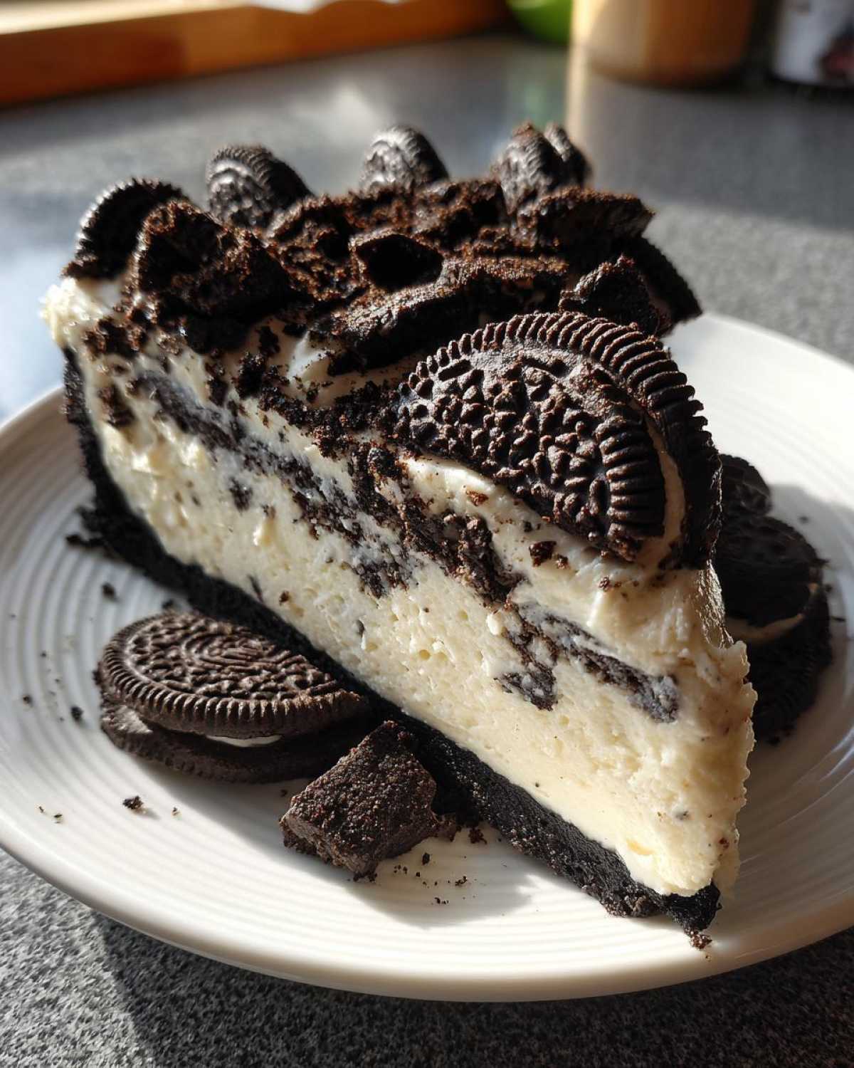 No-Bake Oreo Cheesecake - detail 4