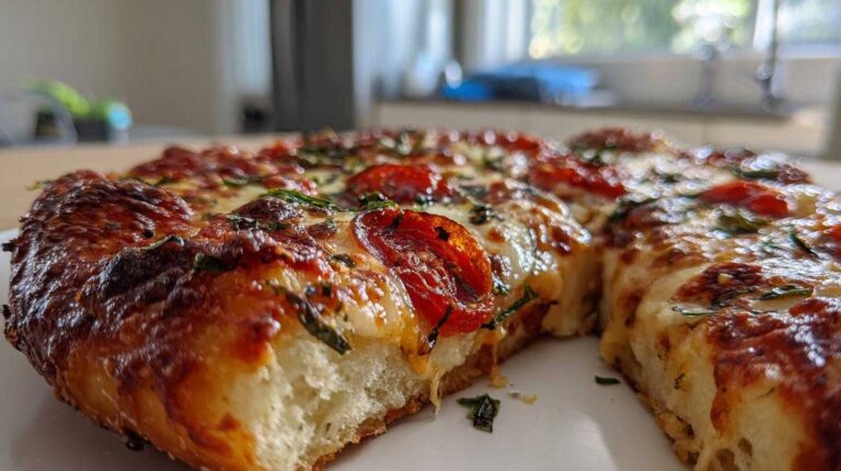 No-Knead 1-Hour Skillet Pizza (Fast Homemade Pizza)