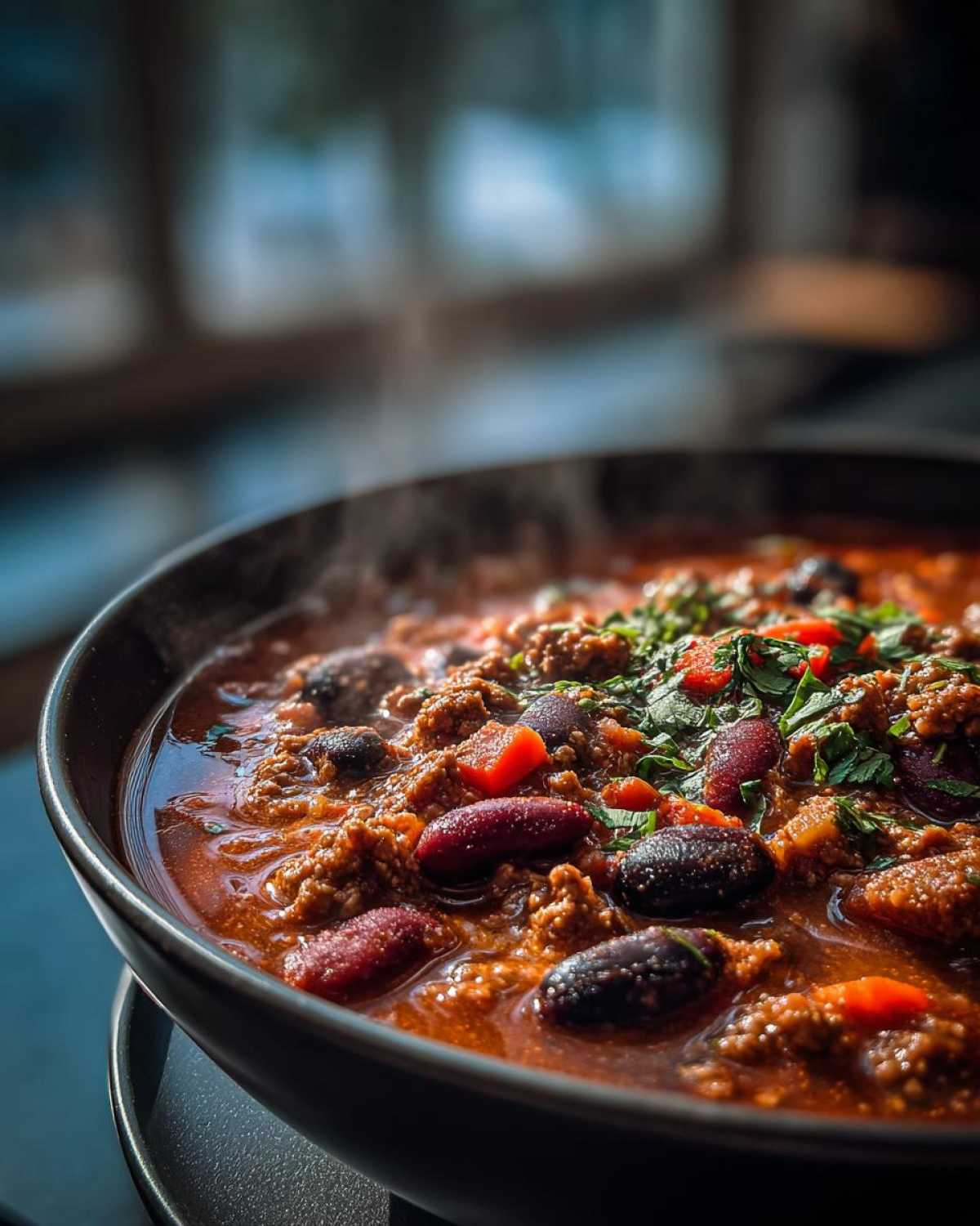 One-Pot Chili with Beans - detail 1