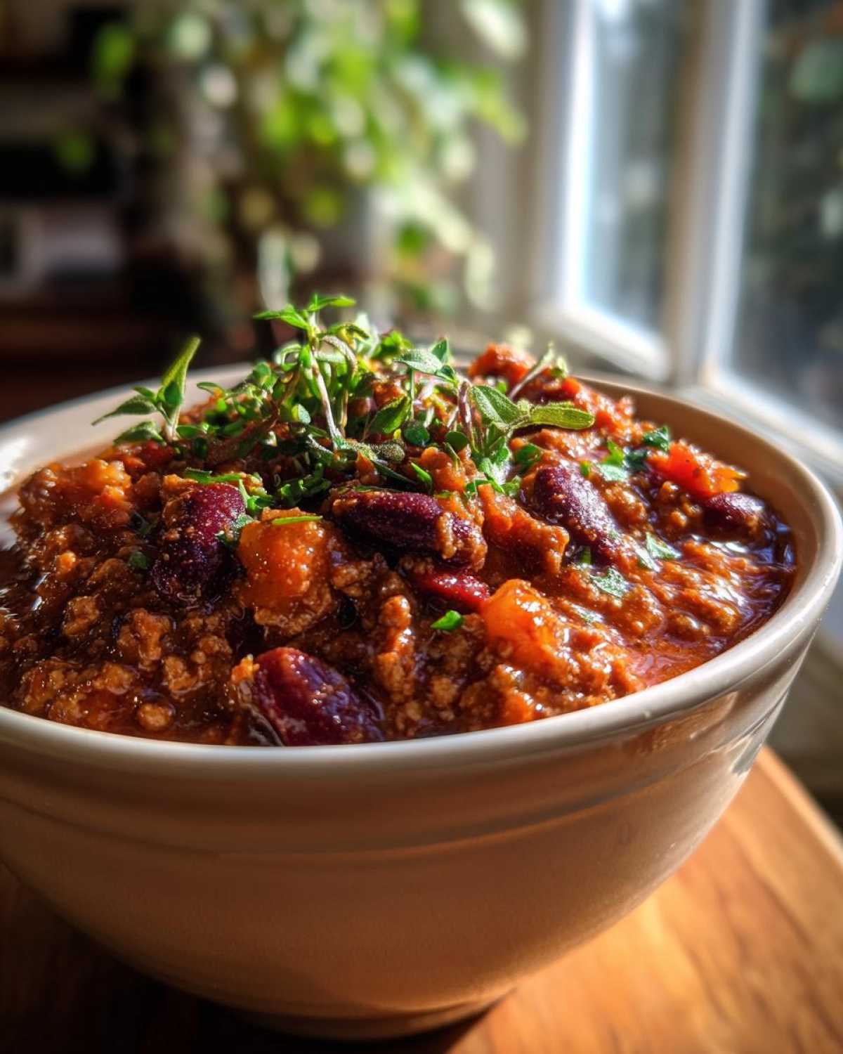 One-Pot Chili with Beans - detail 2