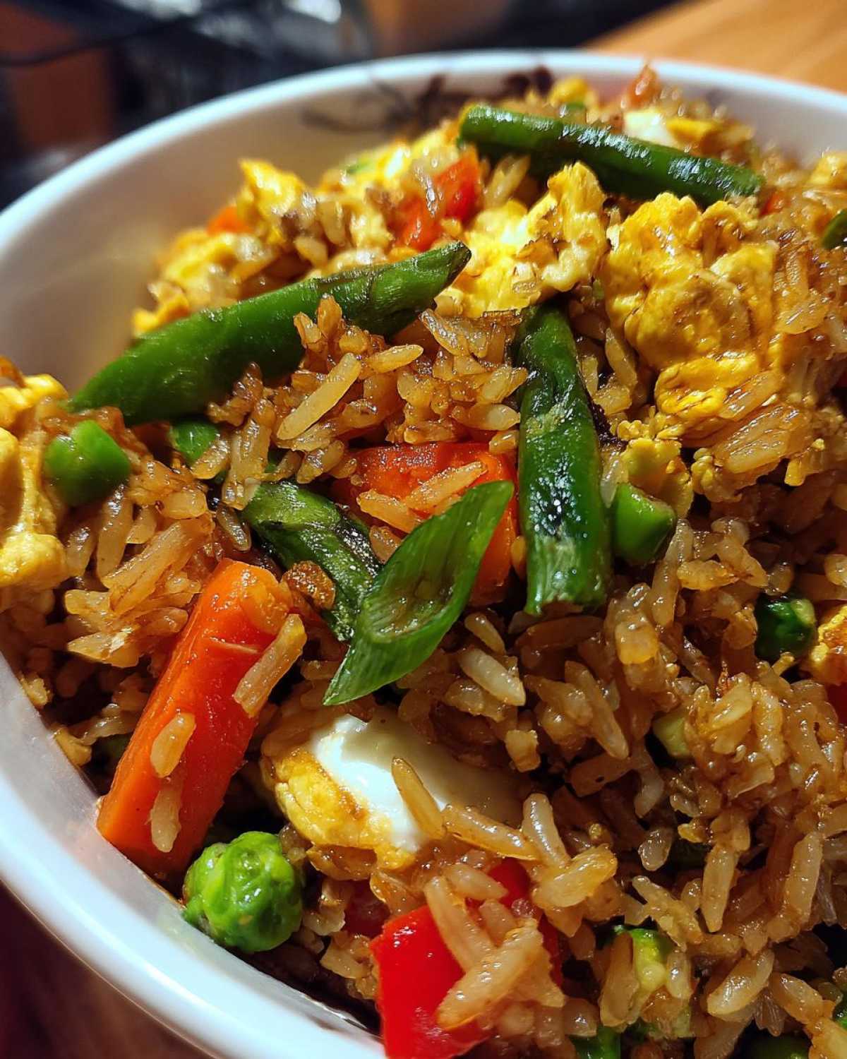 Quick Veggie Fried Rice - detail 1