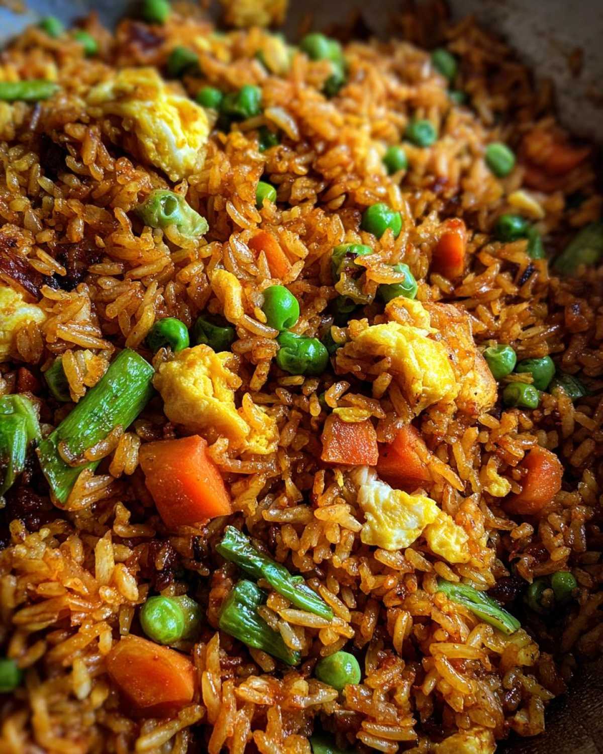 Quick Veggie Fried Rice - detail 2