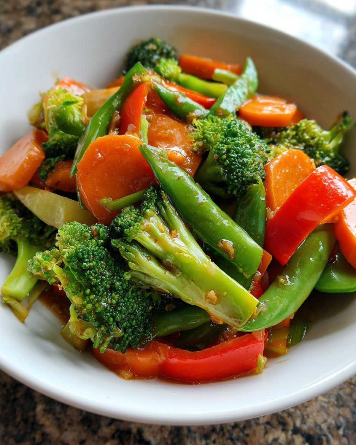 Quick Veggie Stir Fry - detail 2
