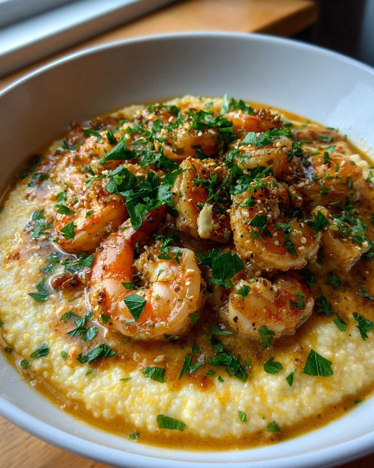 Shrimp and Grits - detail 3