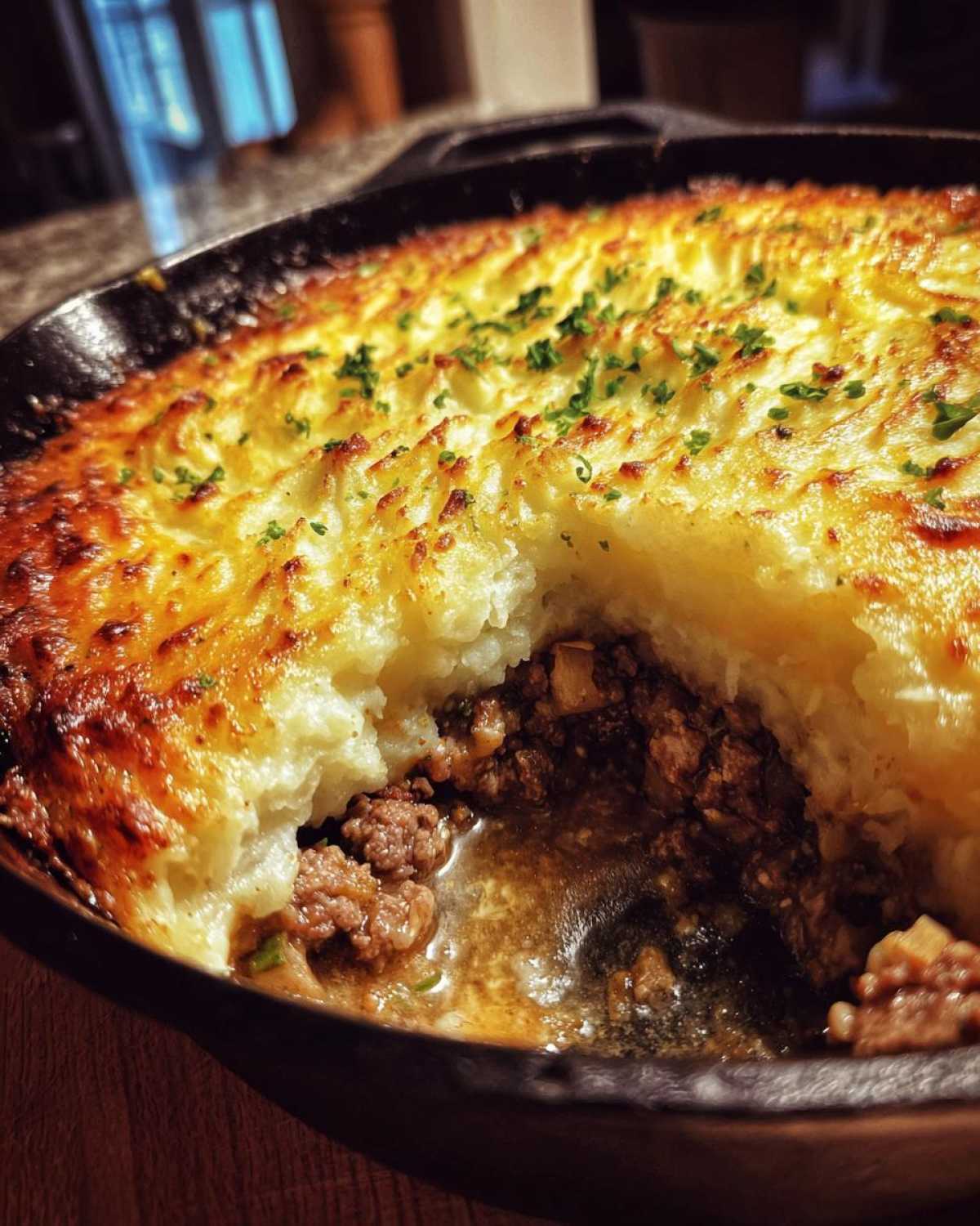 Skillet Shepherd's Pie with a Twist - detail 4