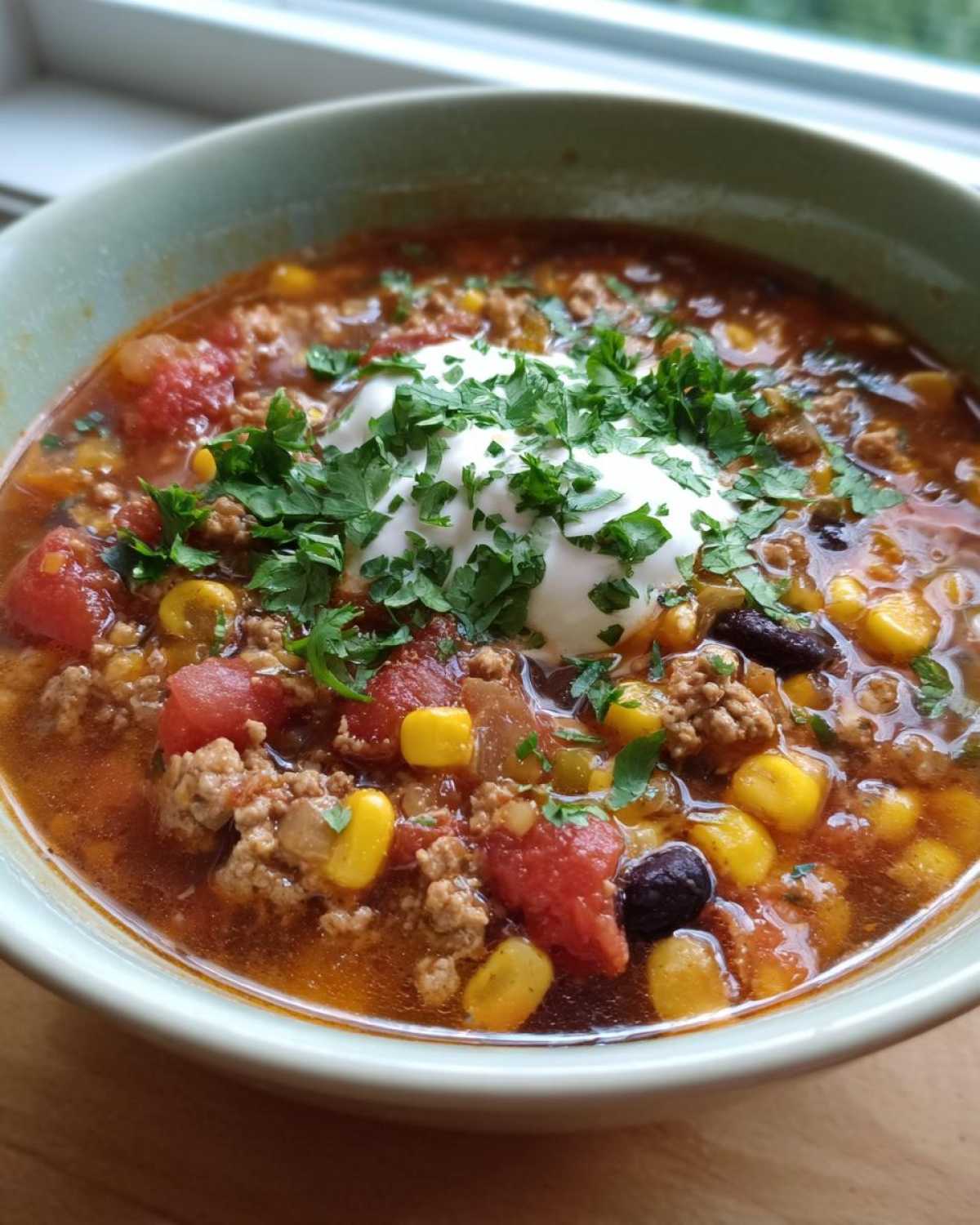 Skinny Turkey Taco Soup (Flavorful & Low-Cal) - detail 4