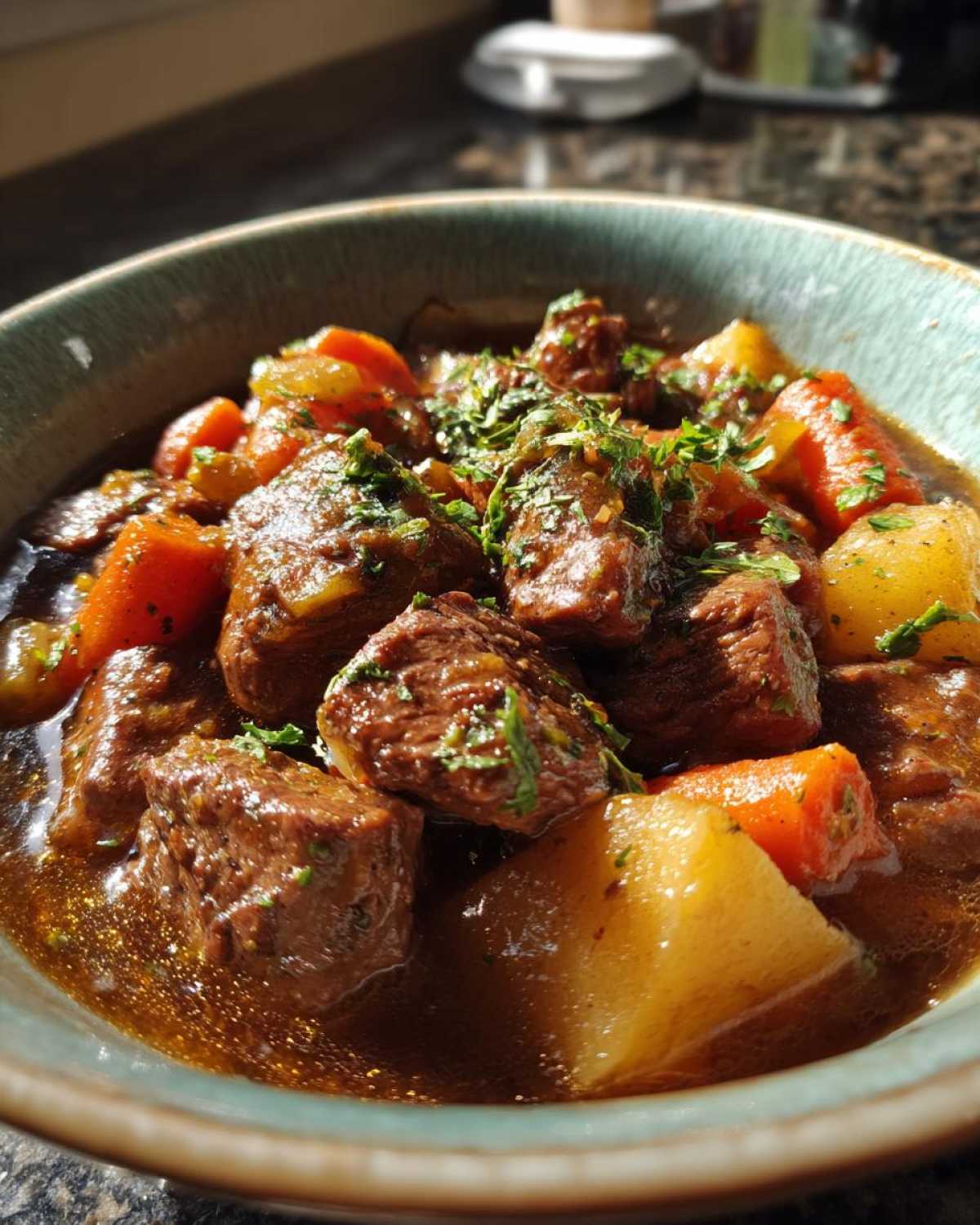 Slow Cooker Beef Stew with a Secret Ingredient - detail 1