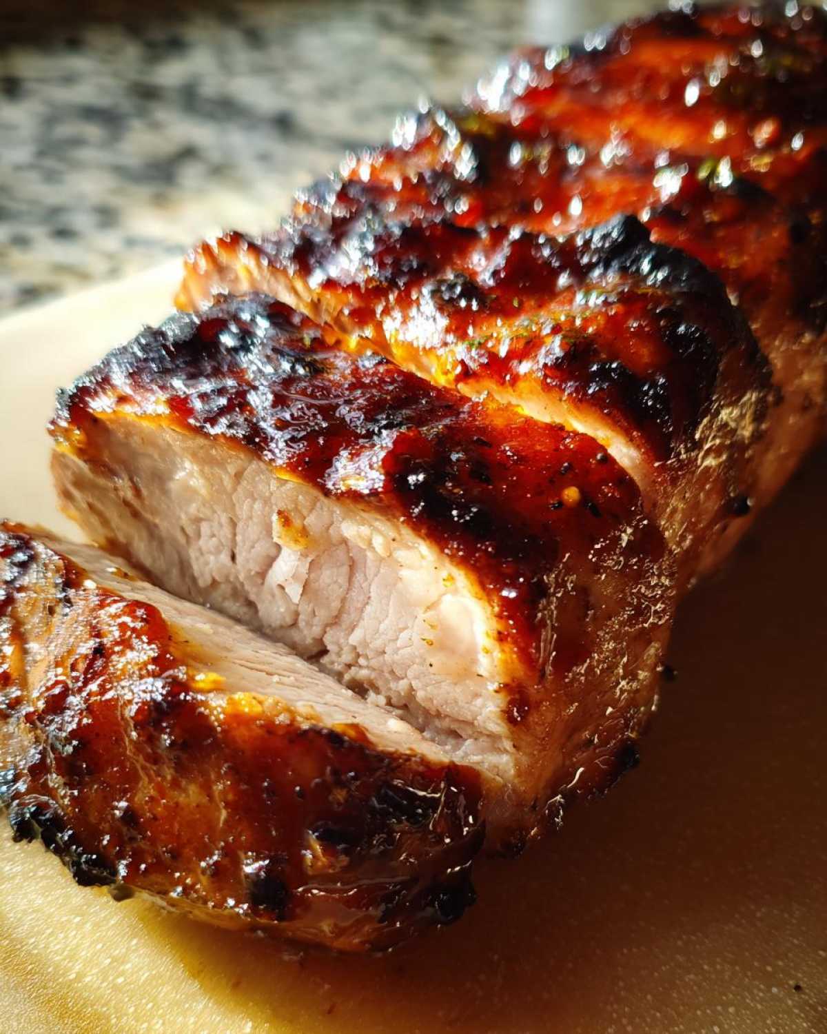 Smoky Maple-Glazed Pork Tenderloin (Easy Gourmet) - detail 4