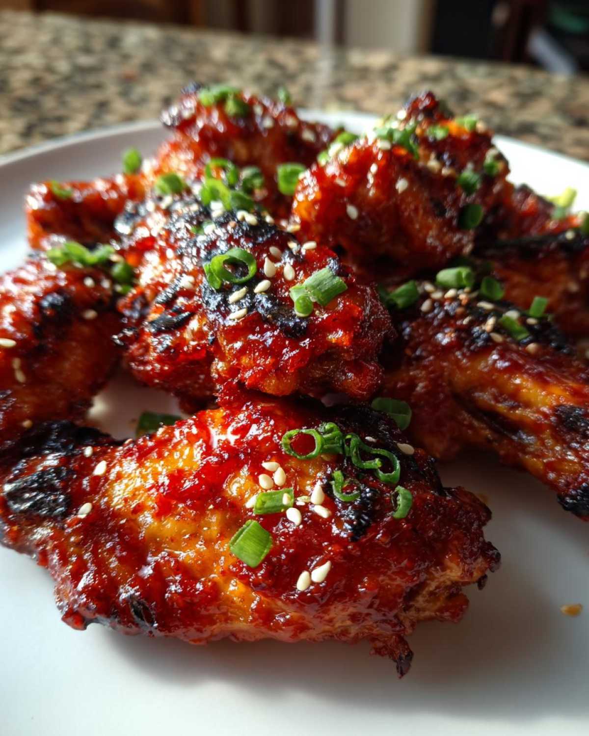 Spicy Sriracha Chicken Wings - detail 3