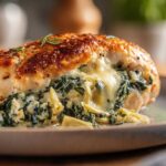 Spinach & Artichoke Stuffed Chicken (Fancy but Easy)