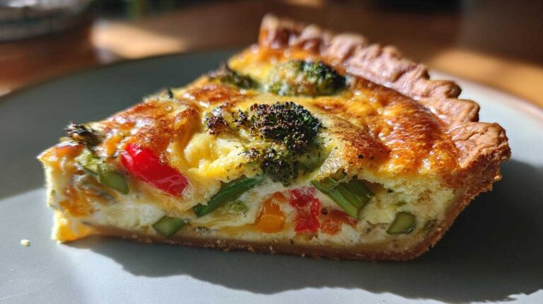 Spring Veggie Quiche (Easter Brunch Delight)
