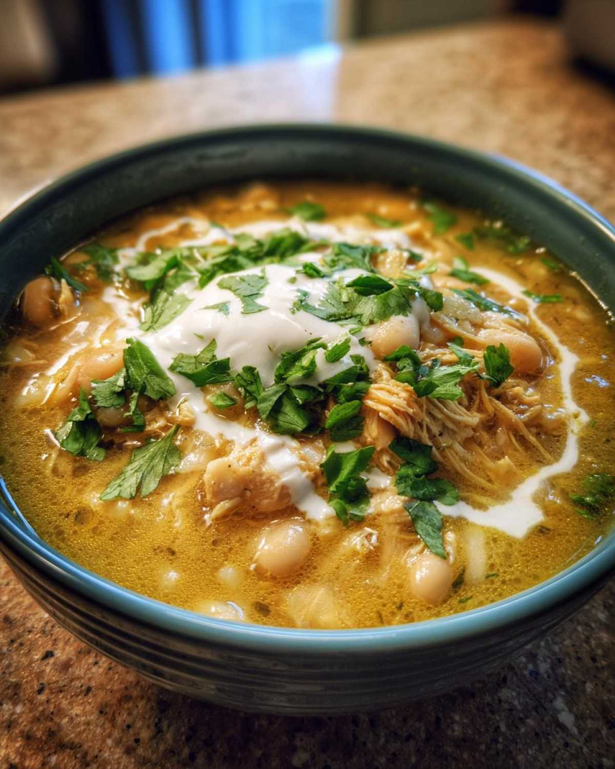 Stovetop White Chicken Chili (One Pot Wonder) - detail 1