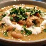 Stovetop White Chicken Chili (One Pot Wonder)