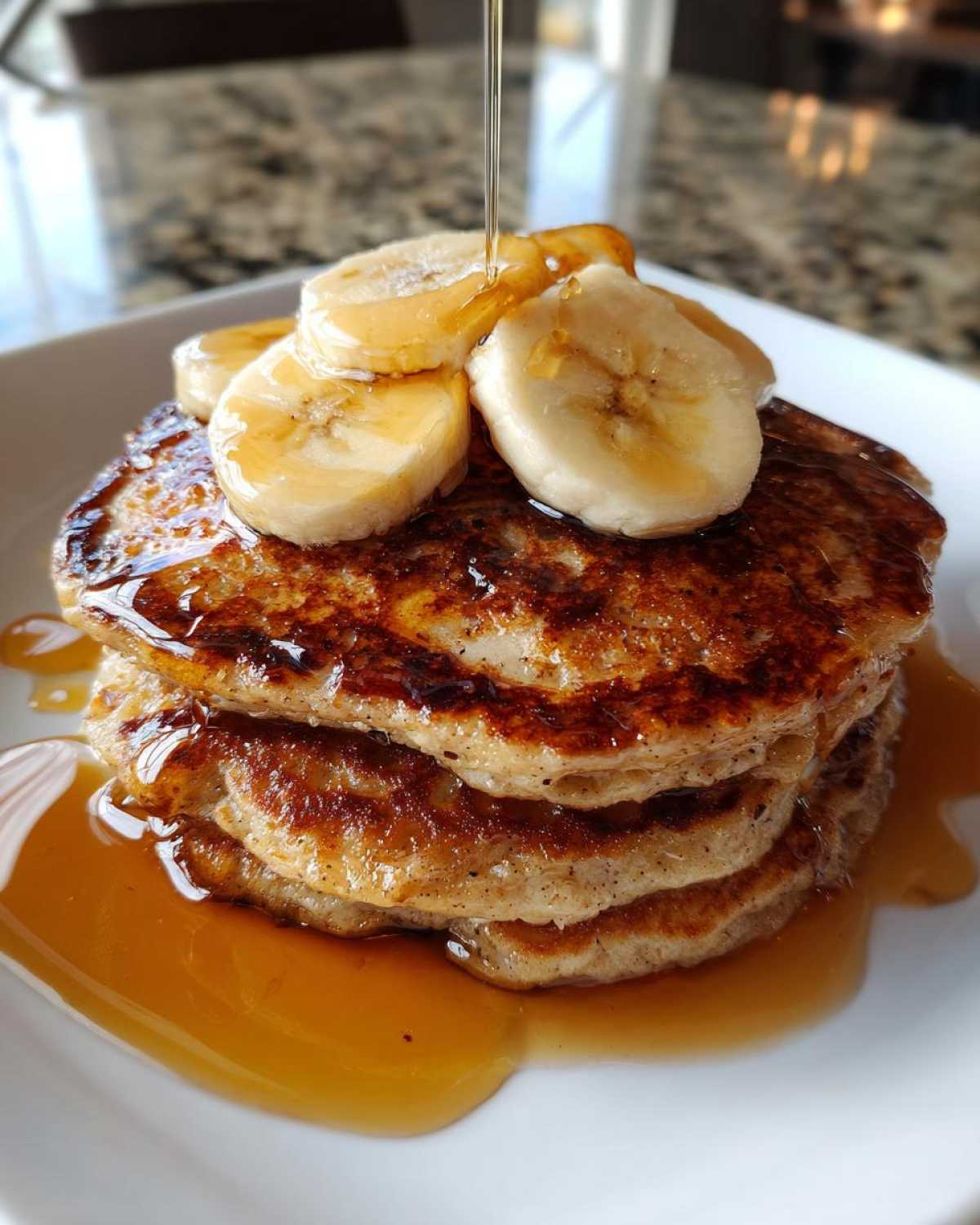 Sweet Banana Pancakes - detail 2