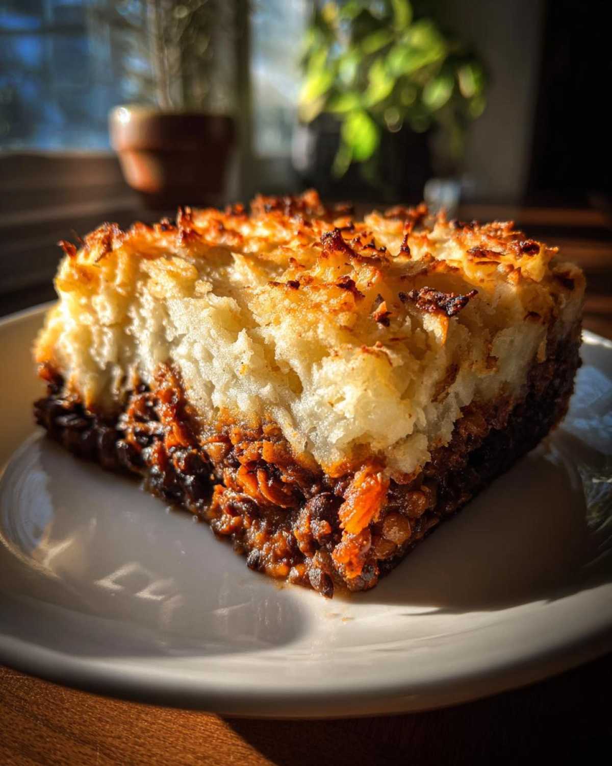 Vegan Lentil Shepherd's Pie (Plant-Powered Comfort) - detail 1