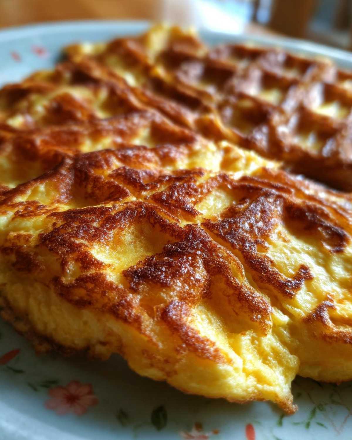Waffle Iron Omelette (Breakfast in 5 Minutes) - detail 1