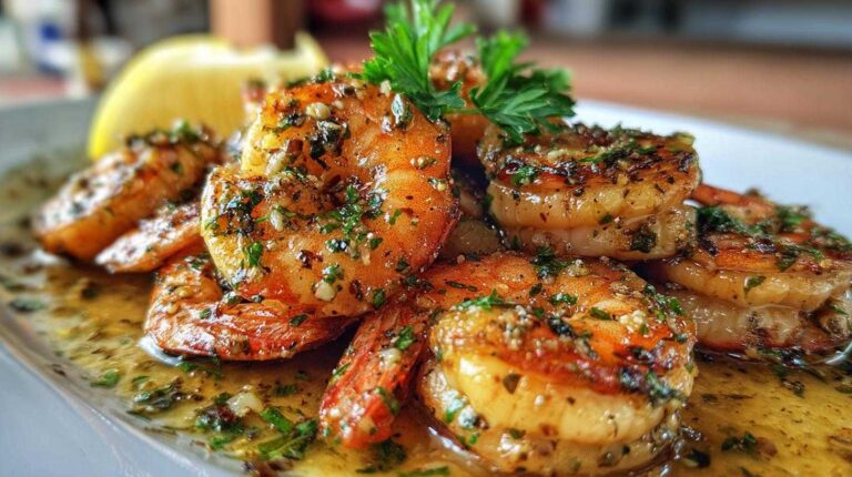Zesty Lemon Garlic Shrimp