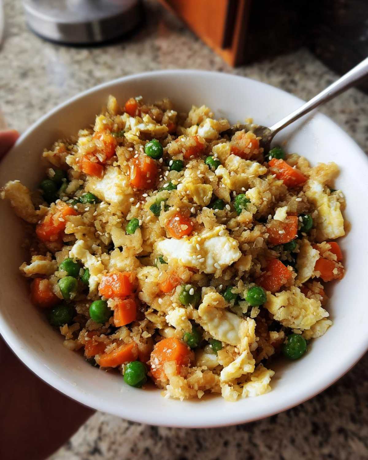 Cauliflower Fried Rice (Takeout Style, Low-Carb) - detail 1
