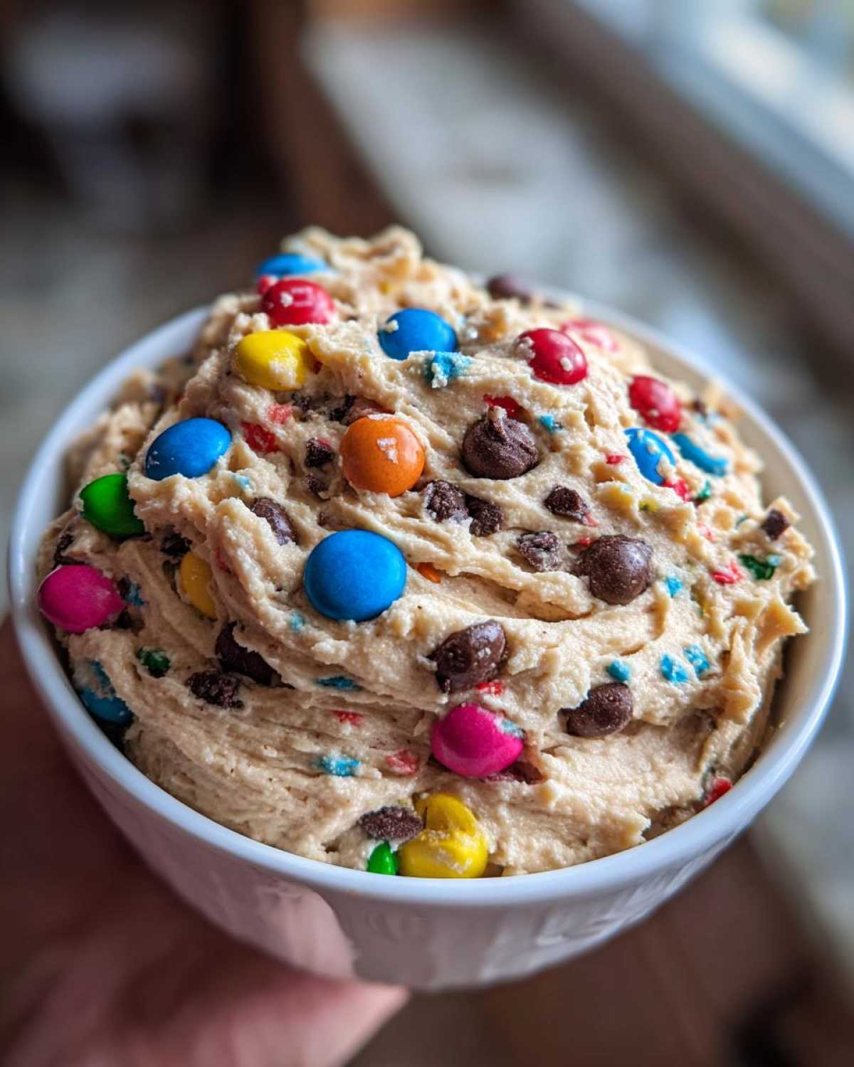Monster Cookie Dough Dip (Edible & Addictive) - detail 3