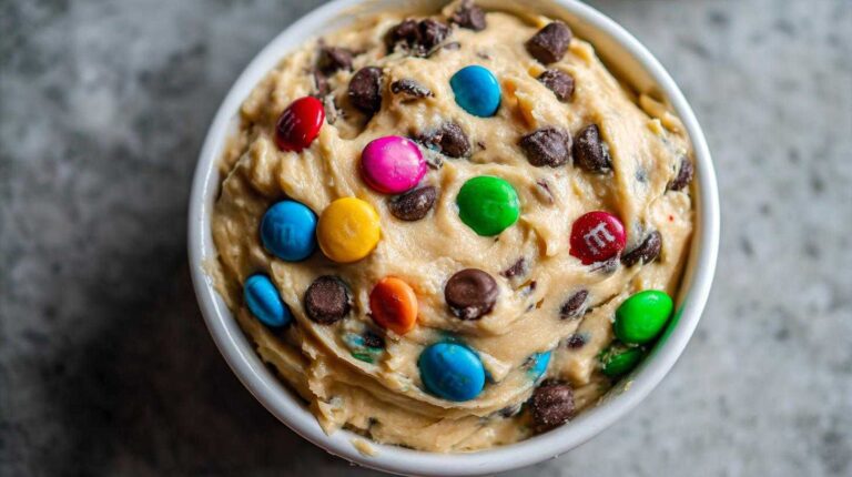 Monster Cookie Dough Dip (Edible & Addictive)