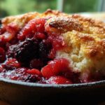 Irresistible Triple Berry Cast Iron Cobbler: 1 Rustic Dessert ...