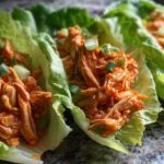 Whole30 Buffalo Chicken Lettuce Wraps (Saucy & Low-Carb)