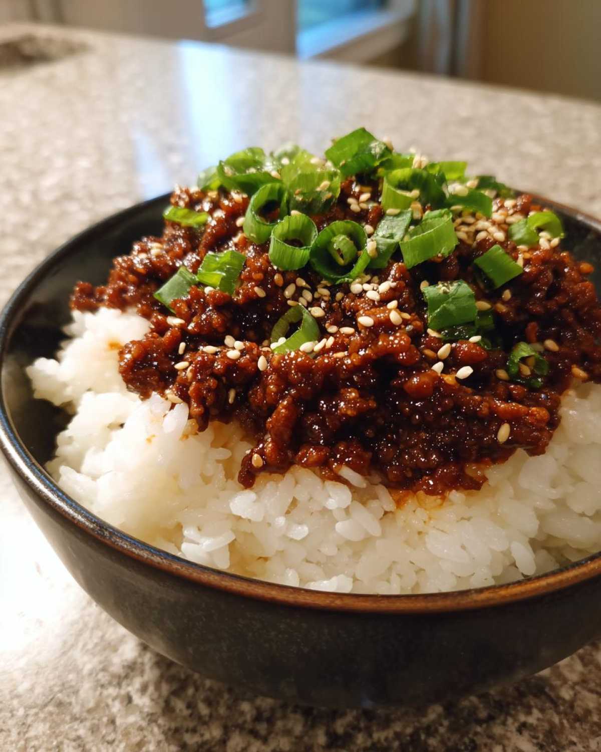 15-Minute Korean Beef Bowls (Quick Rice Bowl) - detail 2