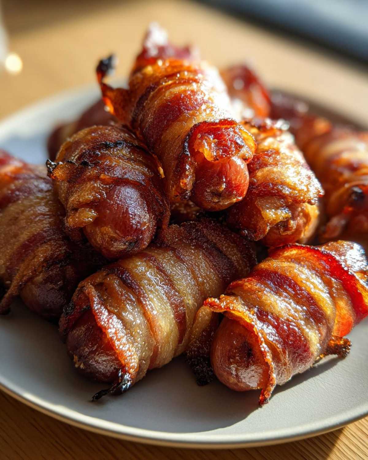 2-Ingredient Bacon-Wrapped Smokies (Quick Party Hit) - detail 1