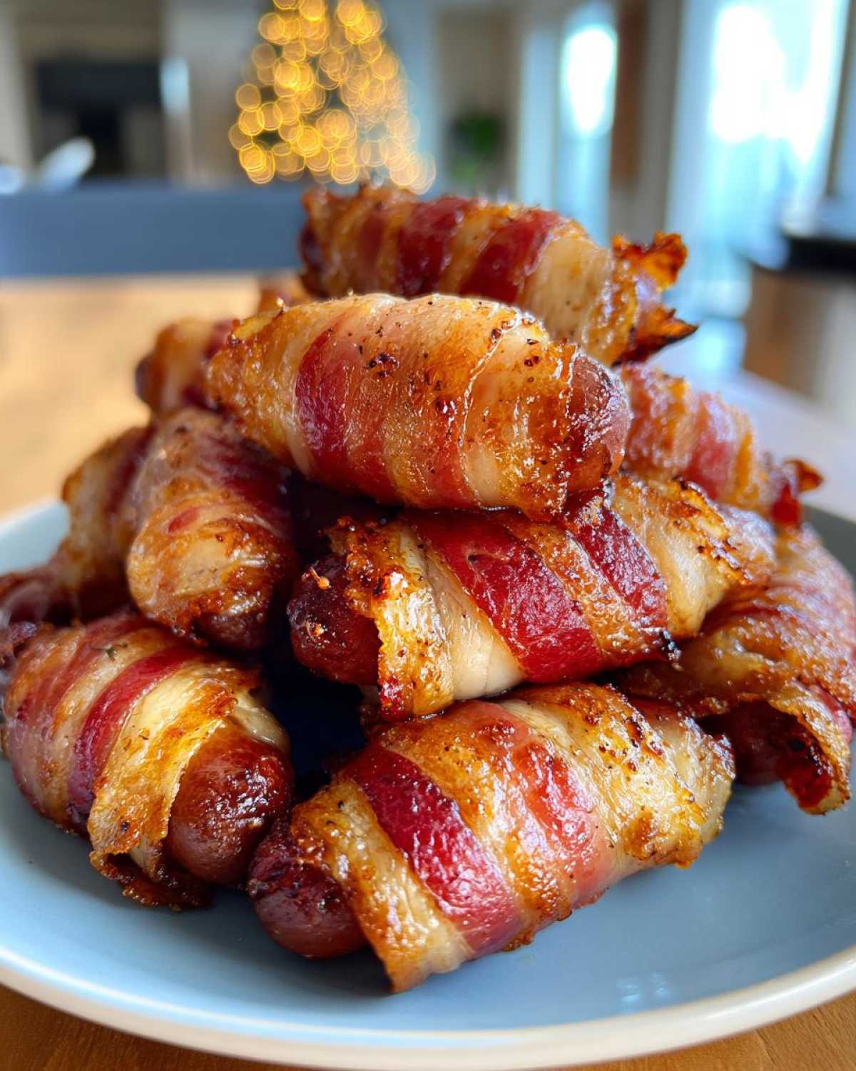 2-Ingredient Bacon-Wrapped Smokies (Quick Party Hit) - detail 2
