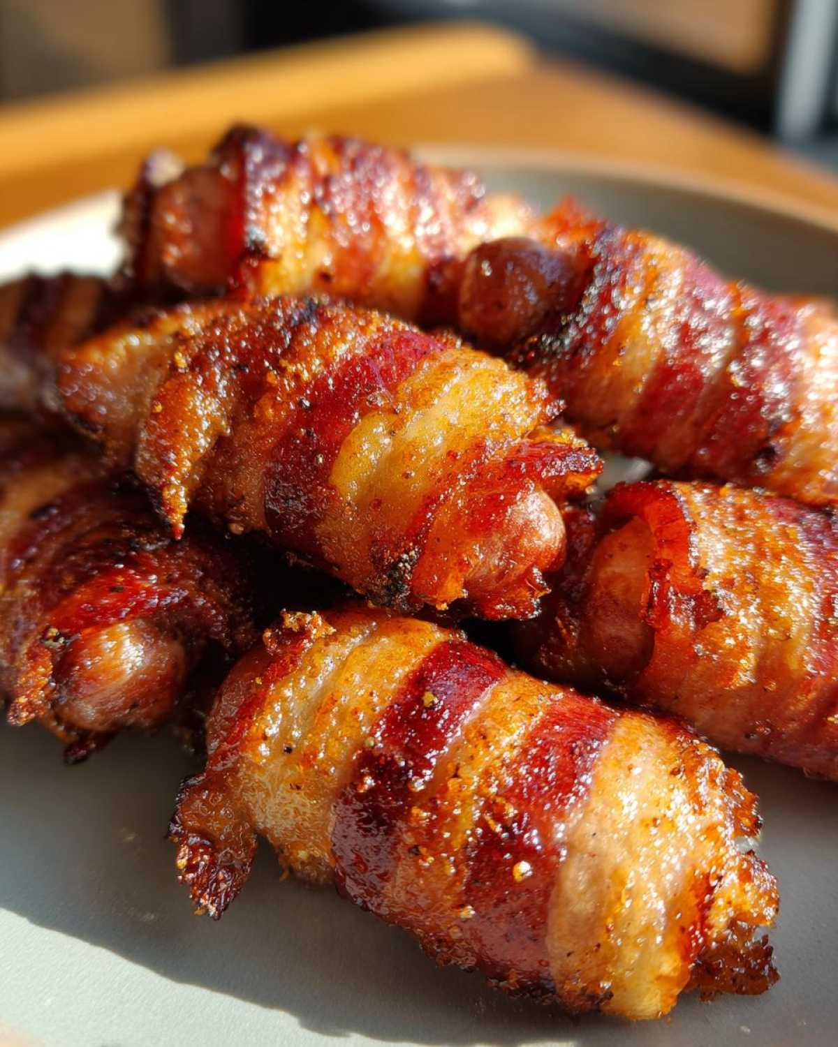 2-Ingredient Bacon-Wrapped Smokies (Quick Party Hit) - detail 4