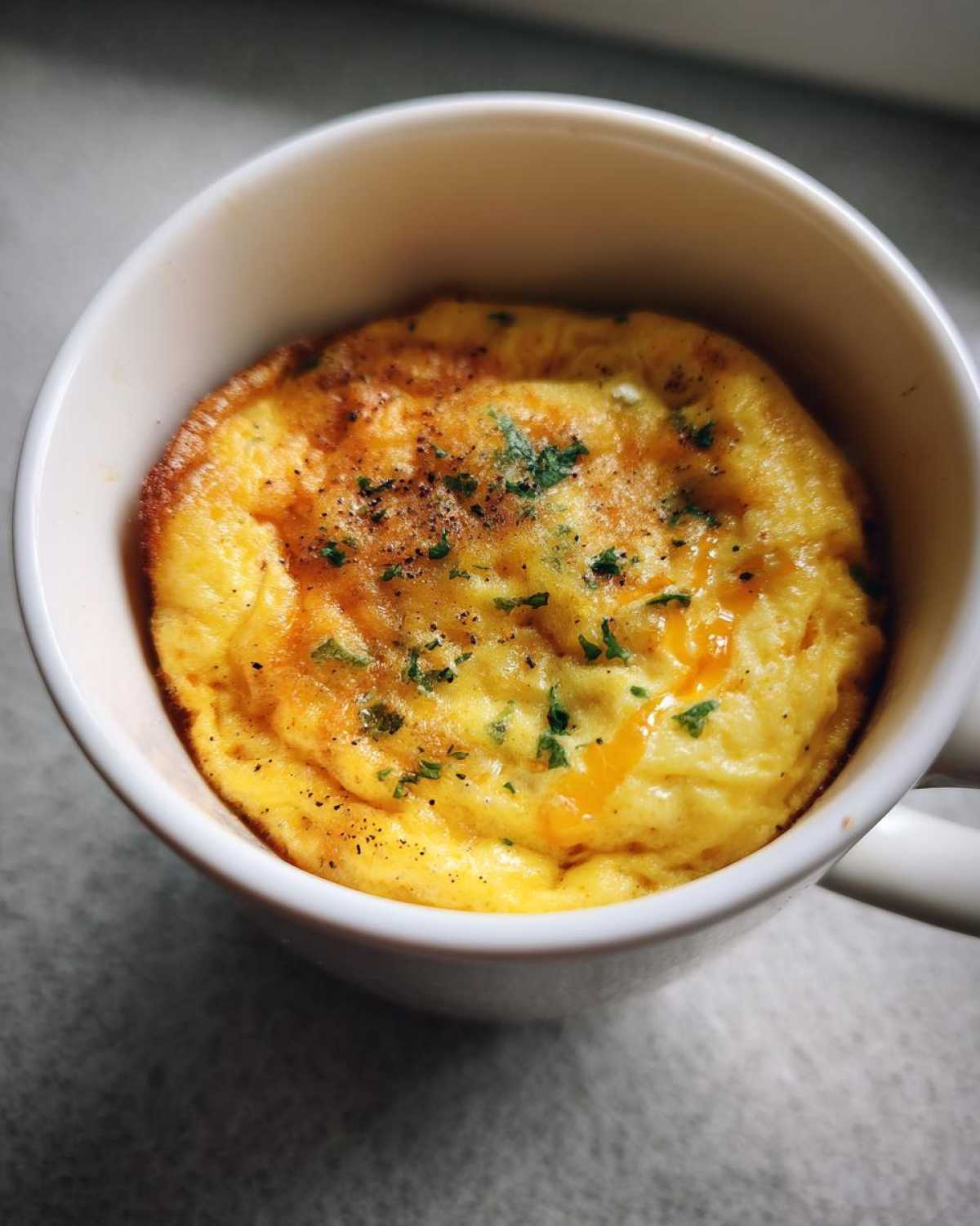 5-Minute Omelet in a Mug (Microwave Morning Fix) - detail 1