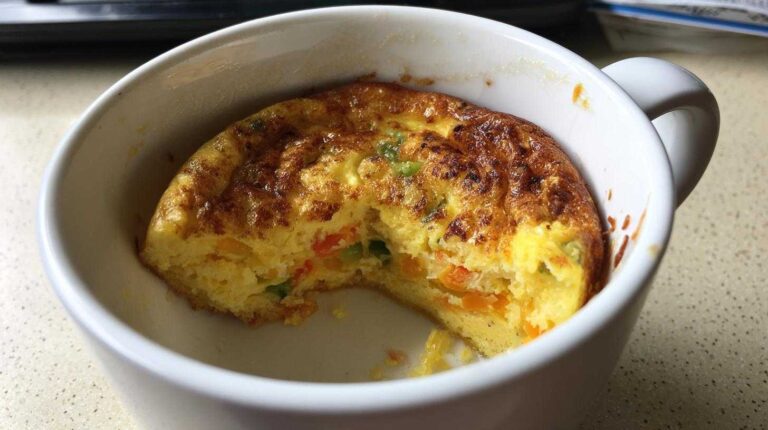 5-Minute Omelet in a Mug (Microwave Morning Fix)