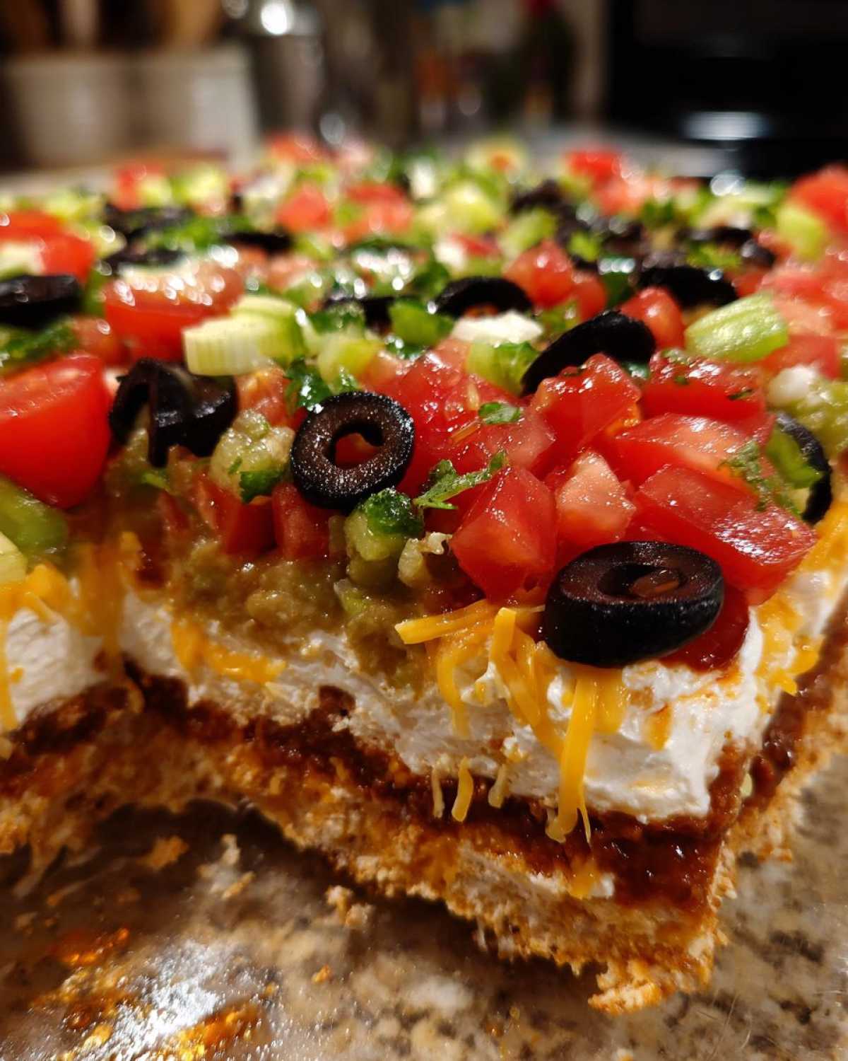 7-Layer Taco Dip - detail 2