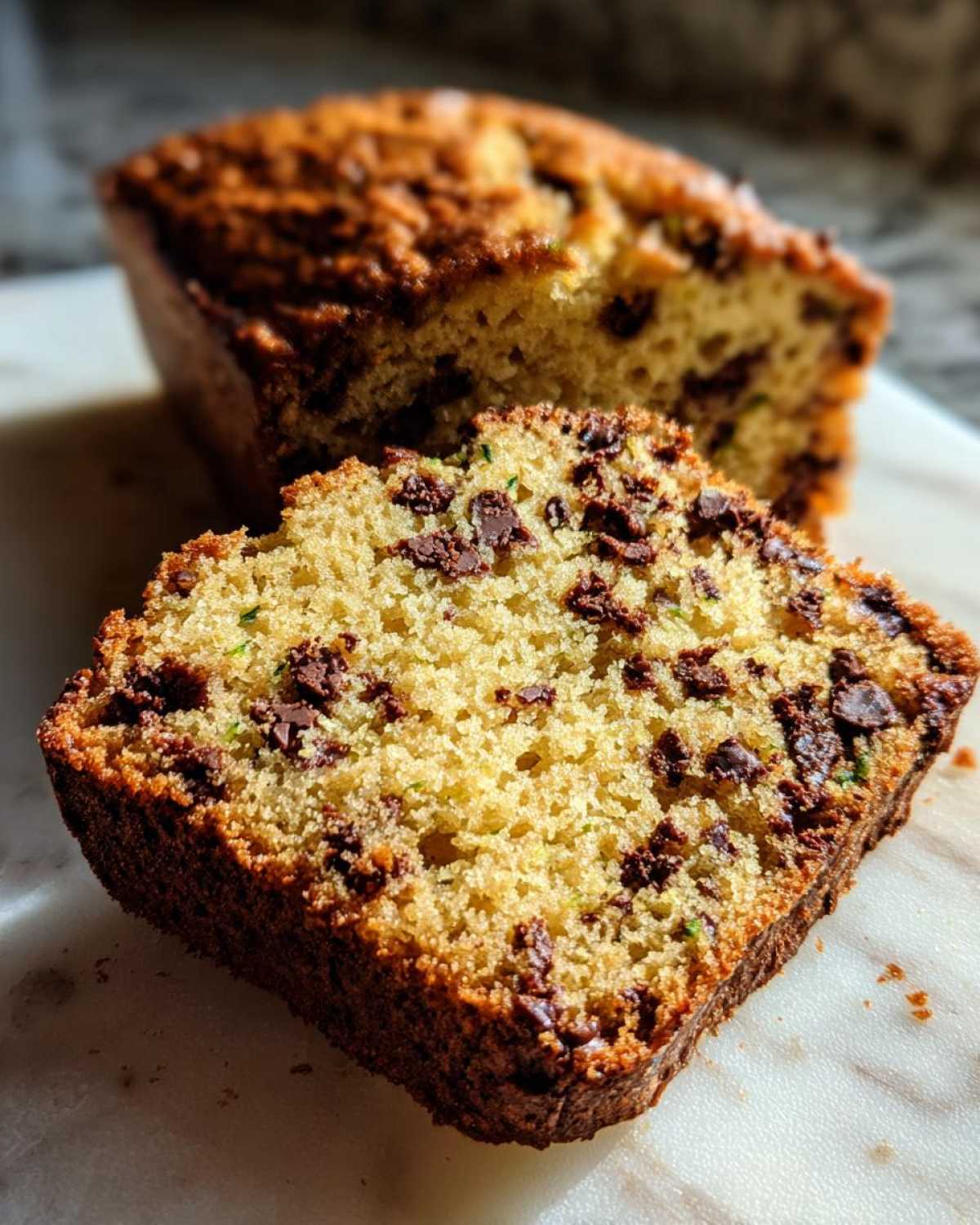 Absolute Moistest Chocolate Chip Zucchini Bread Secret - detail 3