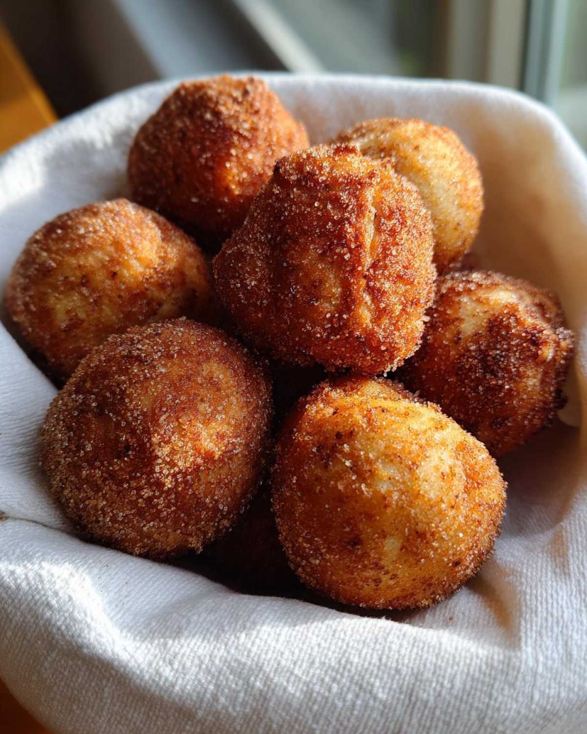Air Fryer Donut Holes (Cinnamon Sugar, 15 Minutes) - detail 1